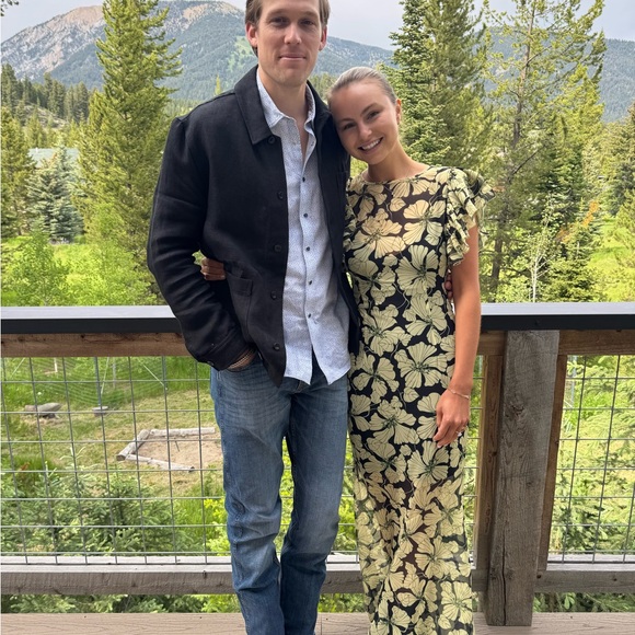 De La Vali Bougainvillea Maxi Dress - Picture 3 of 4